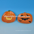 Halloween series ceramic plate with pumpkin design